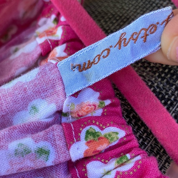 Handmade Pink Roses Dress - Picture 12 of 16